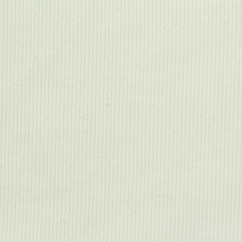 Rib Knit Fabric, 230 gsm, 155 cm — White