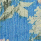 Purple Flowers Chiffon, Polyester — texture