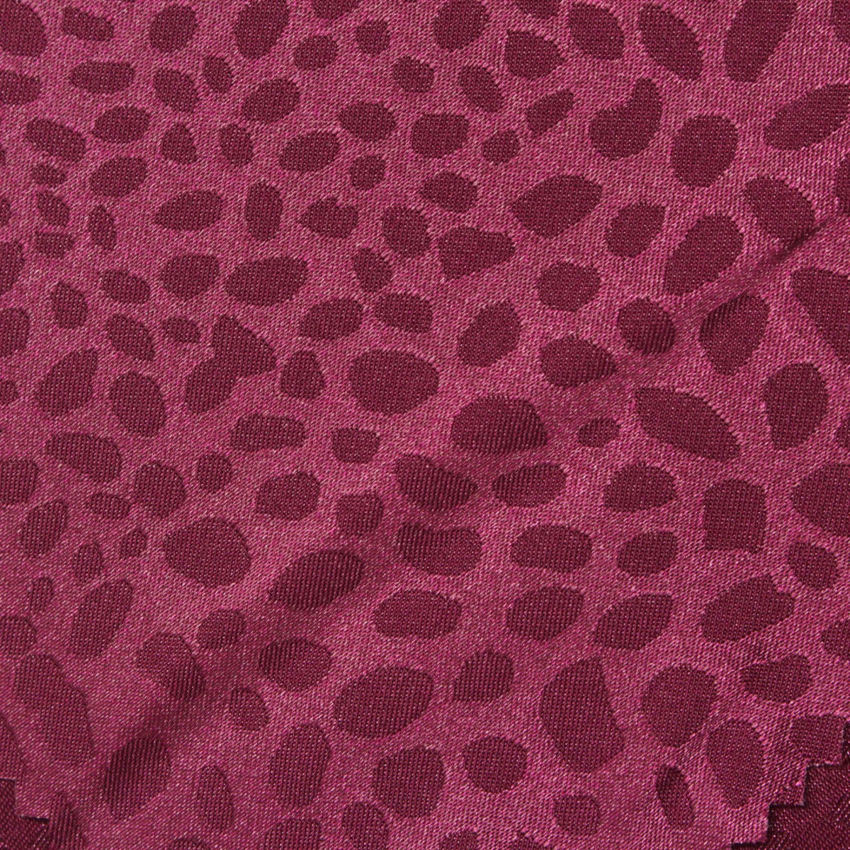 Burgundy Tone-on-Tone Satin, Polyester