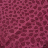 Burgundy Tone-on-Tone Satin, Polyester