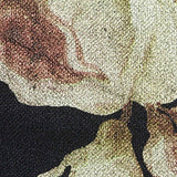Cream Floral Scuba Knit — texture