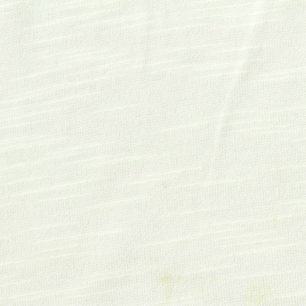 Slub Polyester Viscose Stretch Jersey Knit Fabric, 180 gsm — White