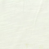 Slub Polyester Viscose Stretch Jersey Knit Fabric, 180 gsm — White