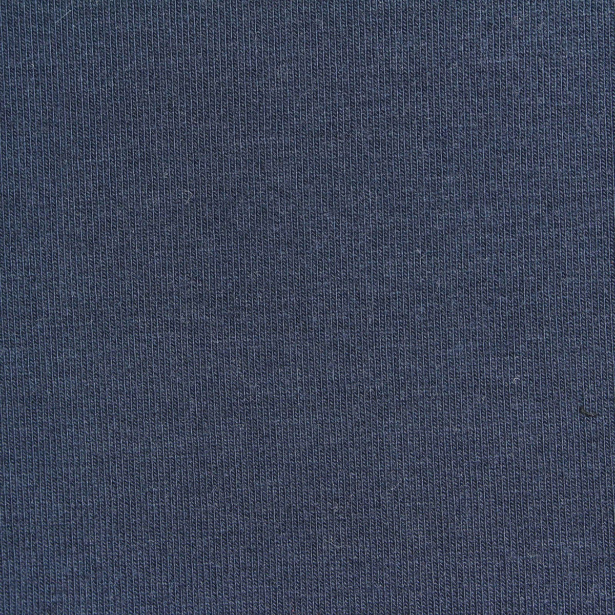 Polyester Stretch Rib Knit Fabric, 326 gsm — Navy