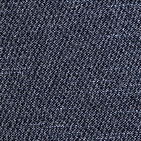 Dark Blue Marl Jersey Knit, Viscose, 218 gsm