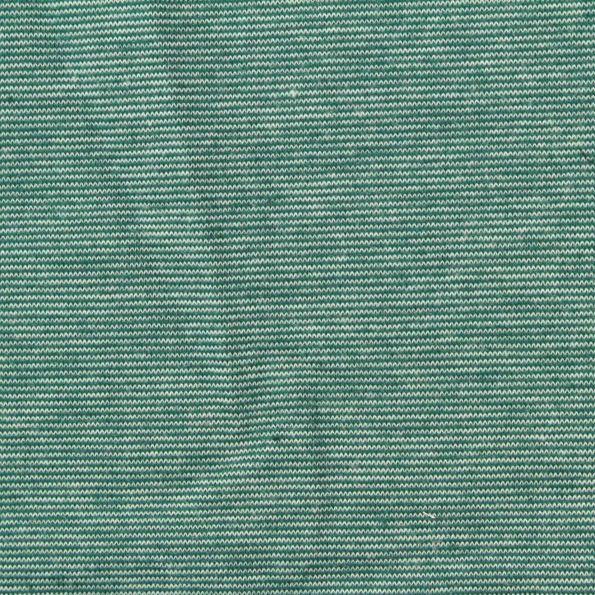 Green Horizontal-Stripe Jersey Knit, Cotton-Poly, 180 gsm