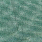Green Horizontal-Stripe Jersey Knit, Cotton-Poly
