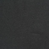 Polyester Viscose Stretch French Terry Fabric, 170 gsm — Black
