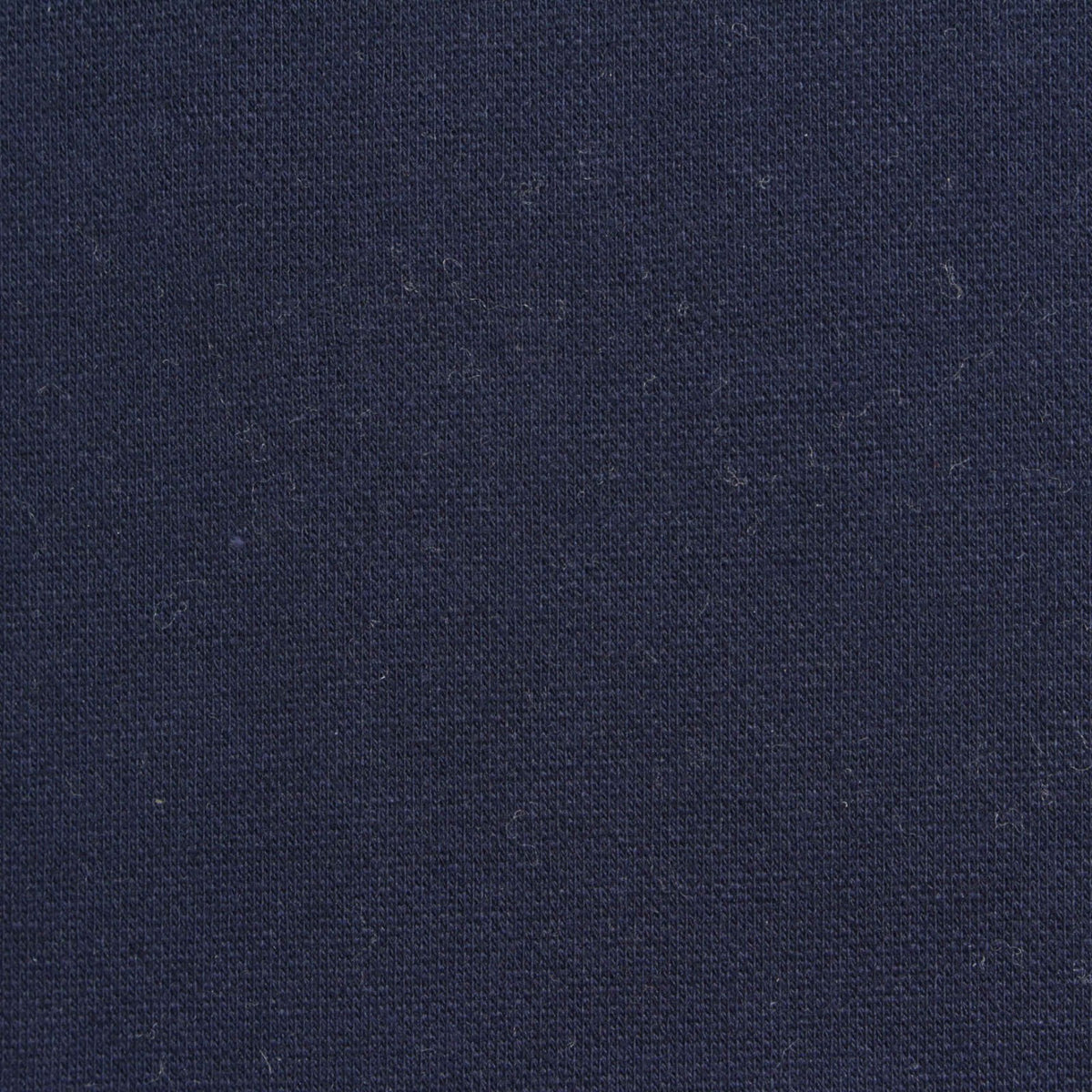 Cotton Modal Stretch Piqué Knit Fabric, 196 gsm — Navy