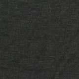 Dark Grey Marl Rib Knit, Cotton-Poly
