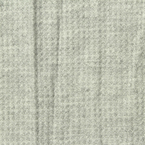 Light Grey Marl Waffle Knit, Viscose