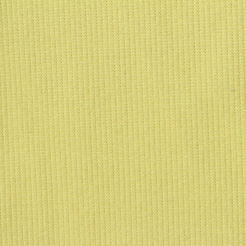 Polyester Stretch Rib Knit Fabric, 310 gsm, 115 cm — Yellow