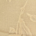 Beige Floral Voile, Polyester