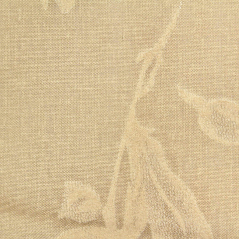 Beige Floral Voile, Polyester