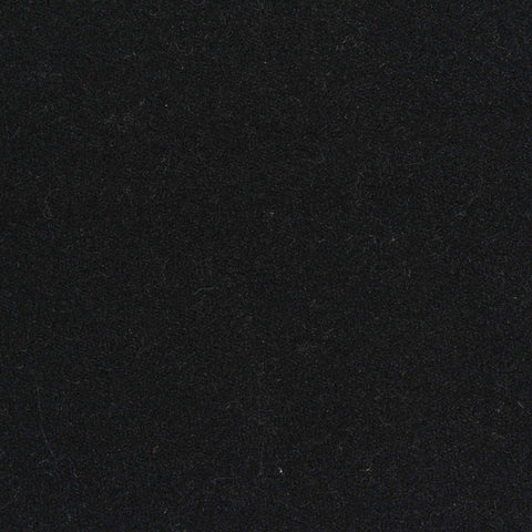 Polyester Stretch Velvet Fabric, 277 gsm, 160 cm — Black