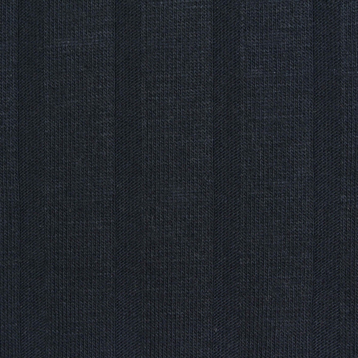 Polyester Viscose Rib Knit Fabric, 180 gsm, 175 cm — Navy