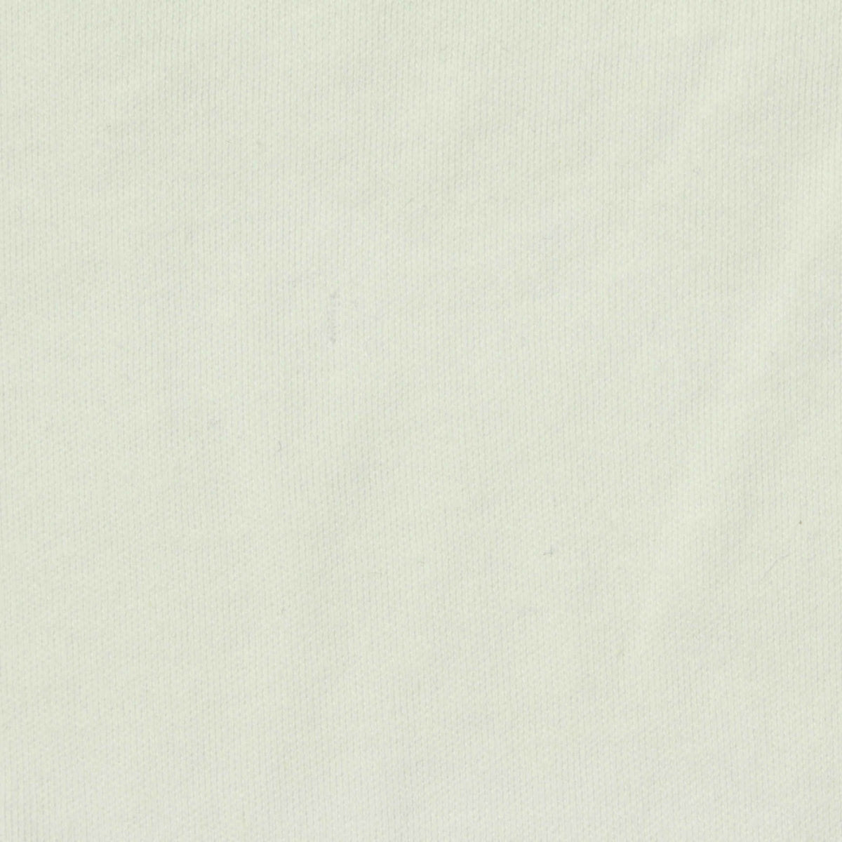 100% Cotton Interlock Knit Fabric, 204 gsm, 180 cm — White