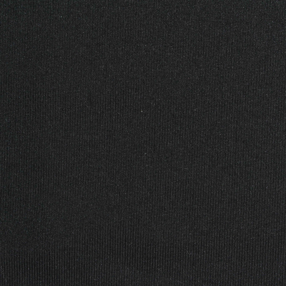 Polyester Stretch Jersey Knit Fabric, 240 gsm, 165 cm — Black