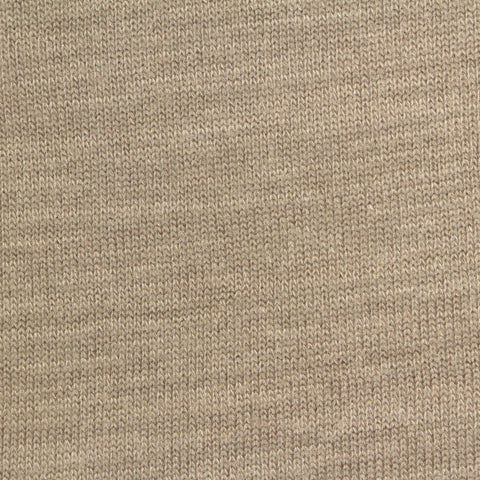 Beige Heathered-Marl Jersey Knit, Poly-Viscose