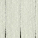 Black Vertical-Stripe Linen-Look, Viscose — texture