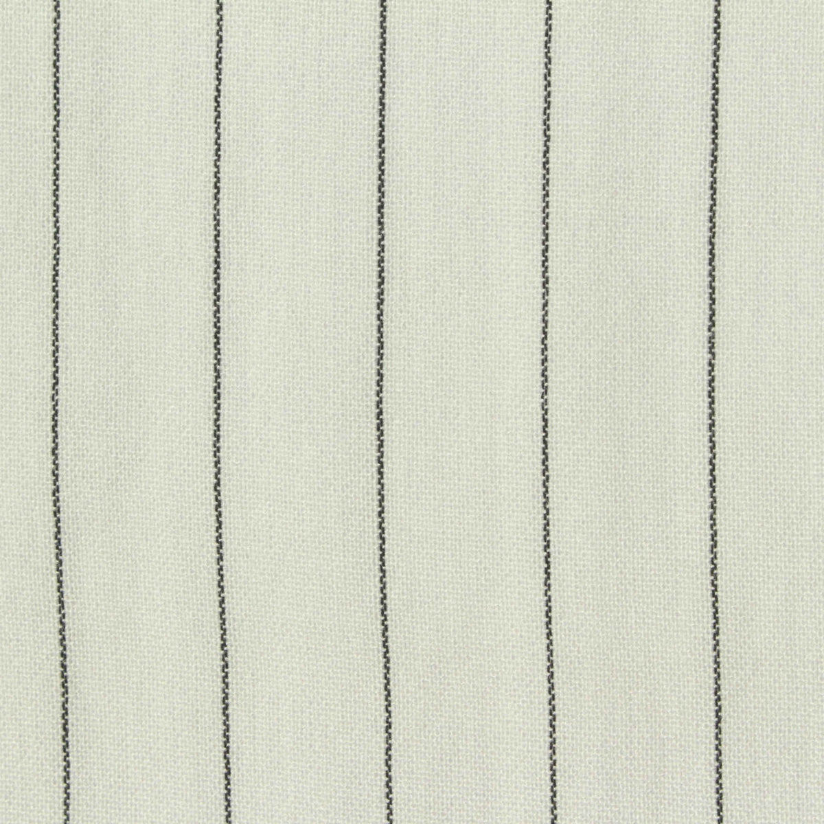 Black Vertical-Stripe Linen-Look, Viscose