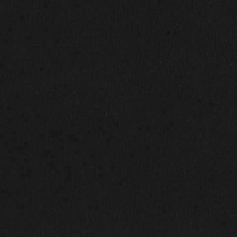 Cotton Viscose Blend Knit Fabric, 165 gsm, 175 cm — Black