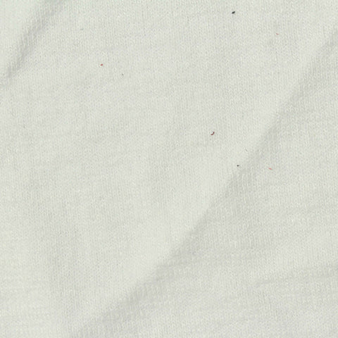 Polyester Viscose Stretch Jersey Knit Fabric, 245 gsm, 150 cm — White