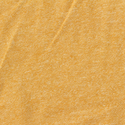 Yellow Marl Jersey Knit, Cotton-Poly, 150 gsm, 185 cm