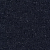 Dark Blue Marl Linen-Look, Polyester