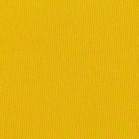 Polyester Stretch Scuba Knit Fabric, 290 gsm, 170 cm — Yellow