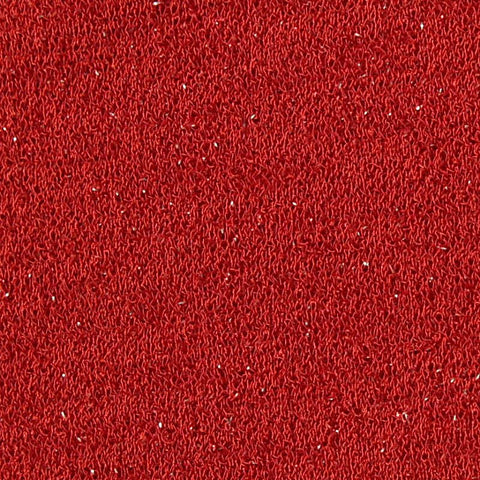 Red Marl Linen-Look, Polyester
