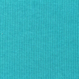 Cotton Stretch Rib Knit Fabric, 250 gsm, 115 cm — Blue