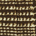 Brown Horizontal-Dash Knit, Tencel Lyocell