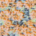 Orange Abstract Lace, Nylon