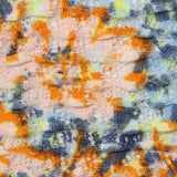 Orange Abstract Lace, Nylon — texture