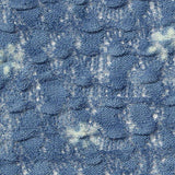 Blue Textured Lace, Nylon — texture