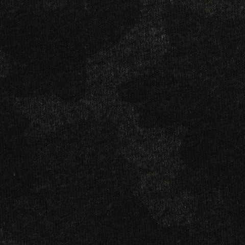 Dark Grey Marl Scuba Knit, Cotton-Poly, 270 gsm