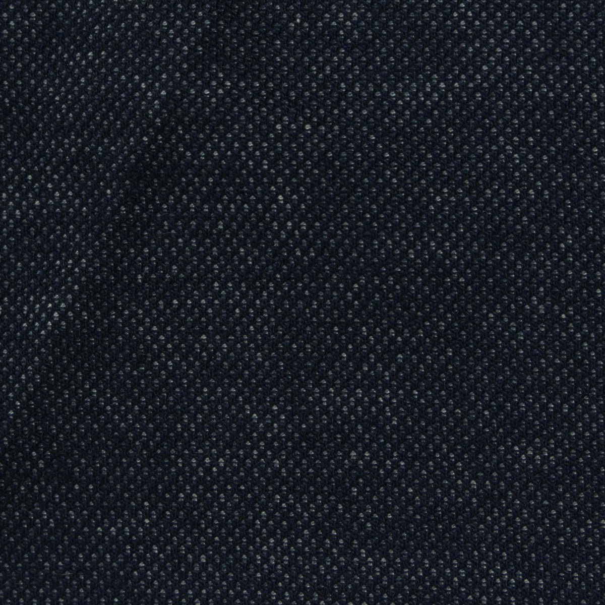 Dark Blue Marl Piqué Knit, Poly-Cotton, 235 gsm