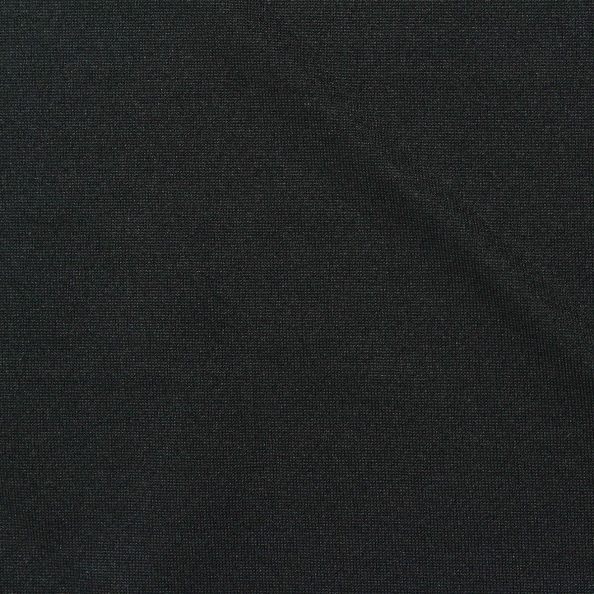Polyester Stretch Milk Silk Knit Fabric, 180 gsm, 152 cm — Black