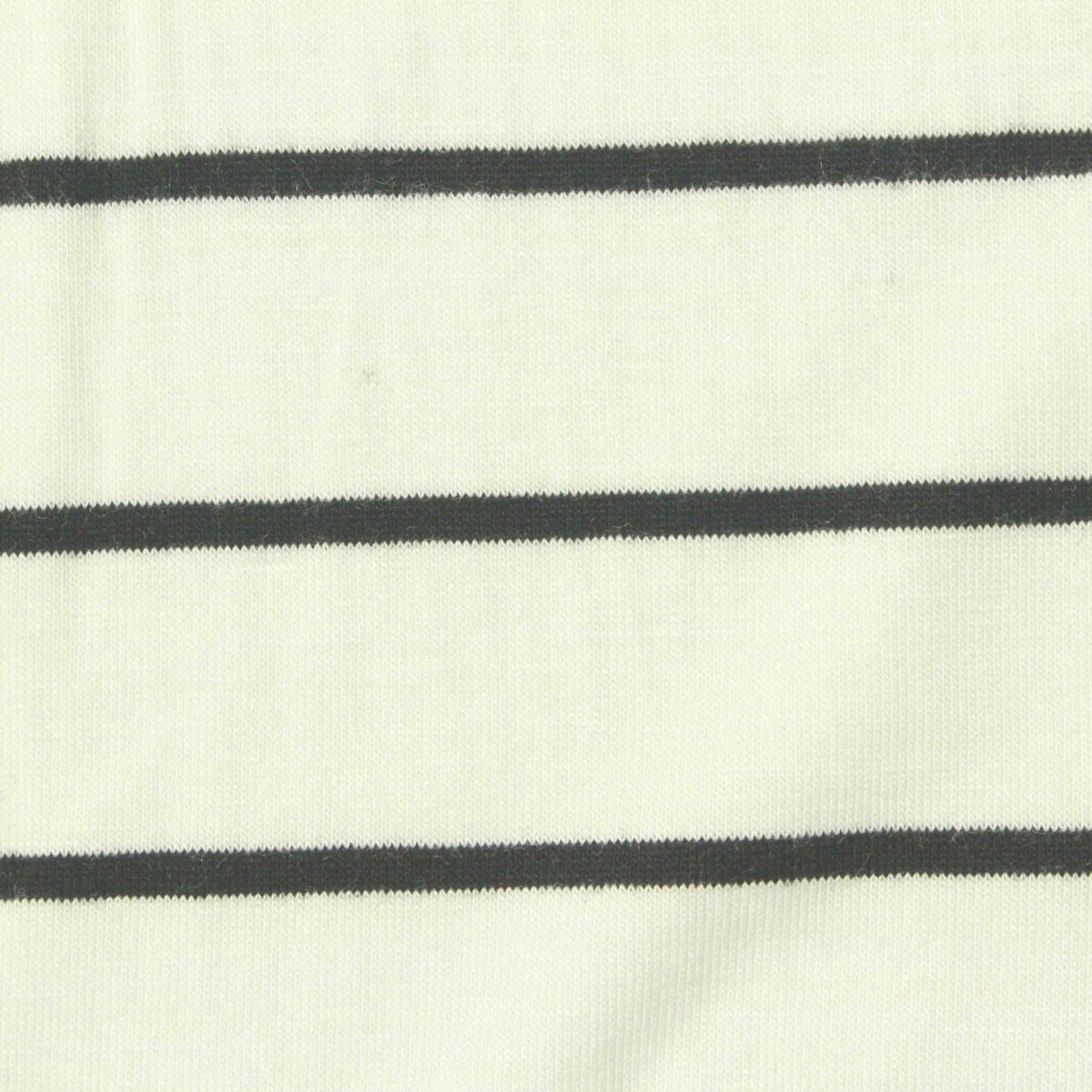 Dark Grey Horizontal-Stripe Jersey Knit, Viscose, 200 gsm, 170 cm