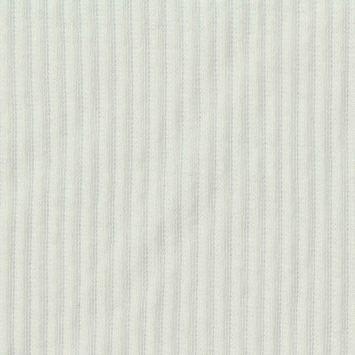 Rib Knit Fabric, 236 gsm, 120 cm — White