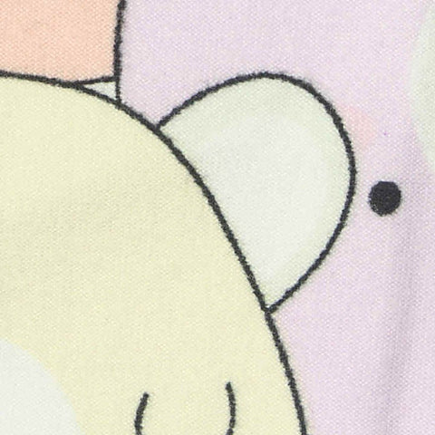 Multi Cartoon-Bear Milk Silk Knit, Polyester