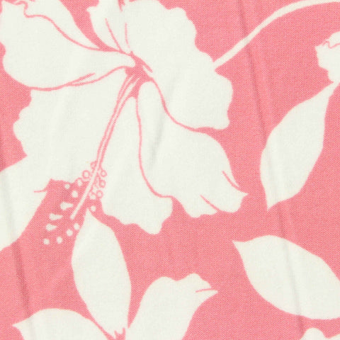 White Flowers Milk Silk Knit, Polyester