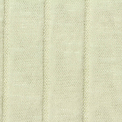 Viscose Polyester Stretch Rib Knit Fabric, 270 gsm, 170 cm — Beige