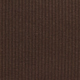 Rib Knit Fabric, 250 gsm, 120 cm — Brown