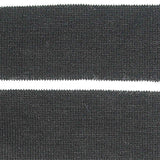 Black Horizontal-Stripe Jersey Knit, Viscose — texture