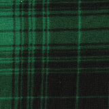 Green Plaid Chunky Knit, Polyester