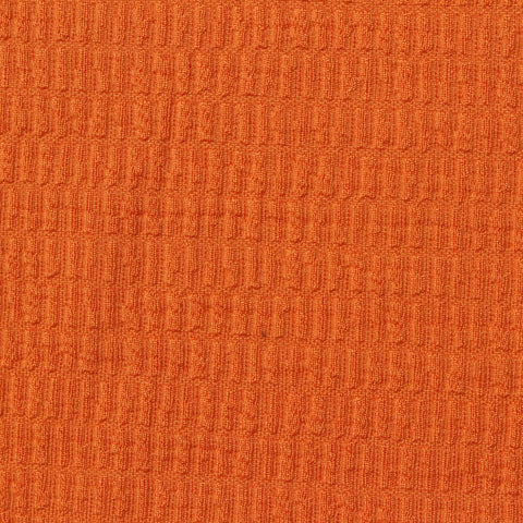 Jacquard Polyester Stretch Knit Fabric, 290 gsm, 160 cm — Orange, ref EF-247900