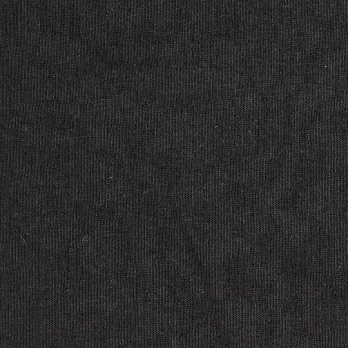 Cotton Polyester Jersey Knit Fabric, 150 gsm, 175 cm — Black