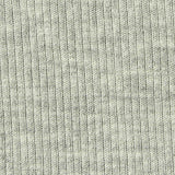 Viscose Stretch Rib Knit Fabric, 270 gsm, 120 cm — Grey — texture